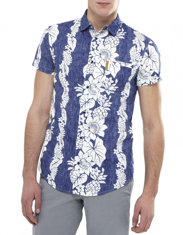 armani floral shirt