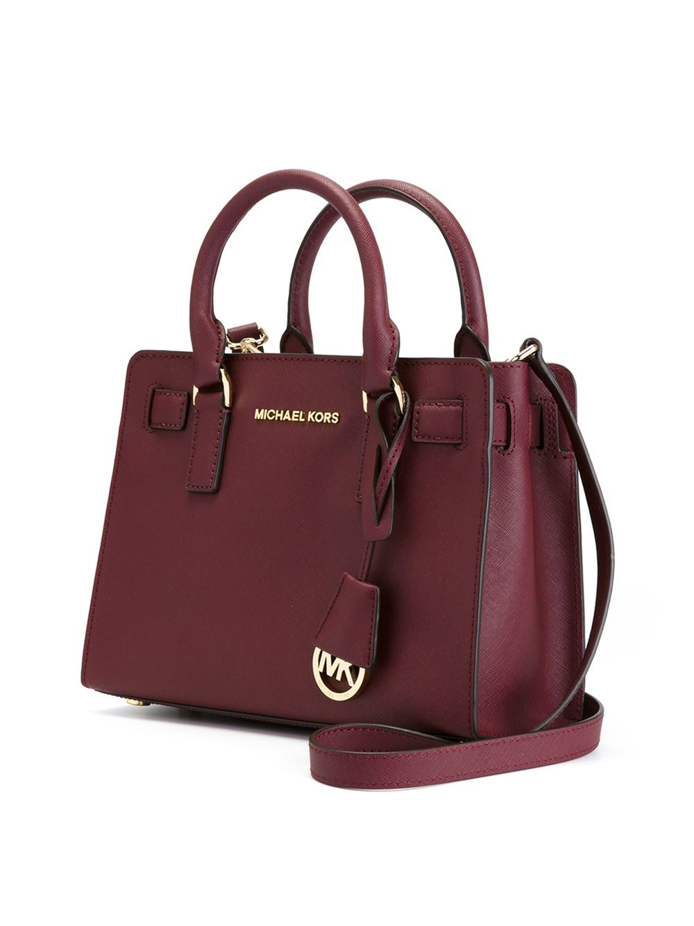 michael kors burgundy handbag