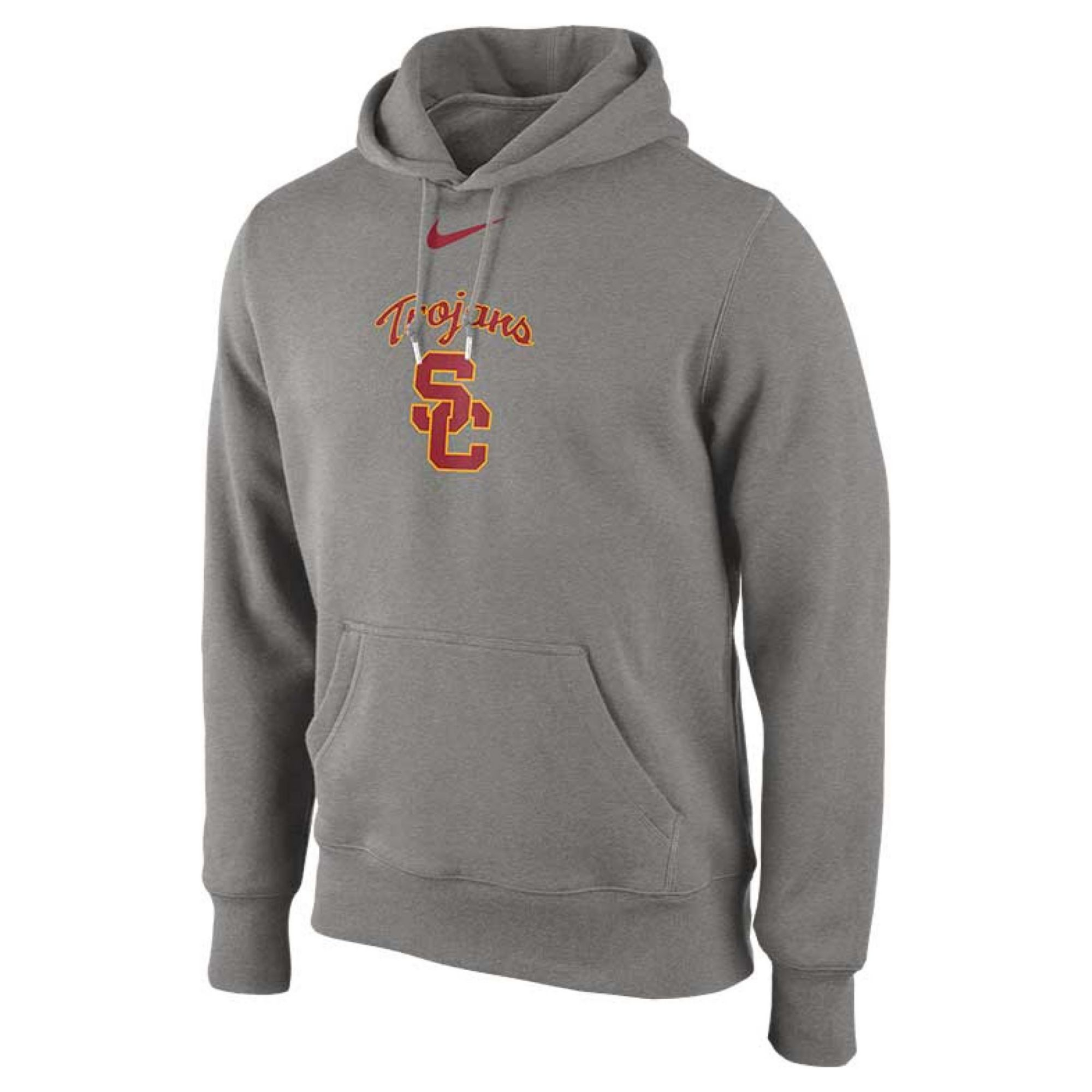 Nike Mens Usc Trojans College Classic Hoodie in Gray for Men | Lyst