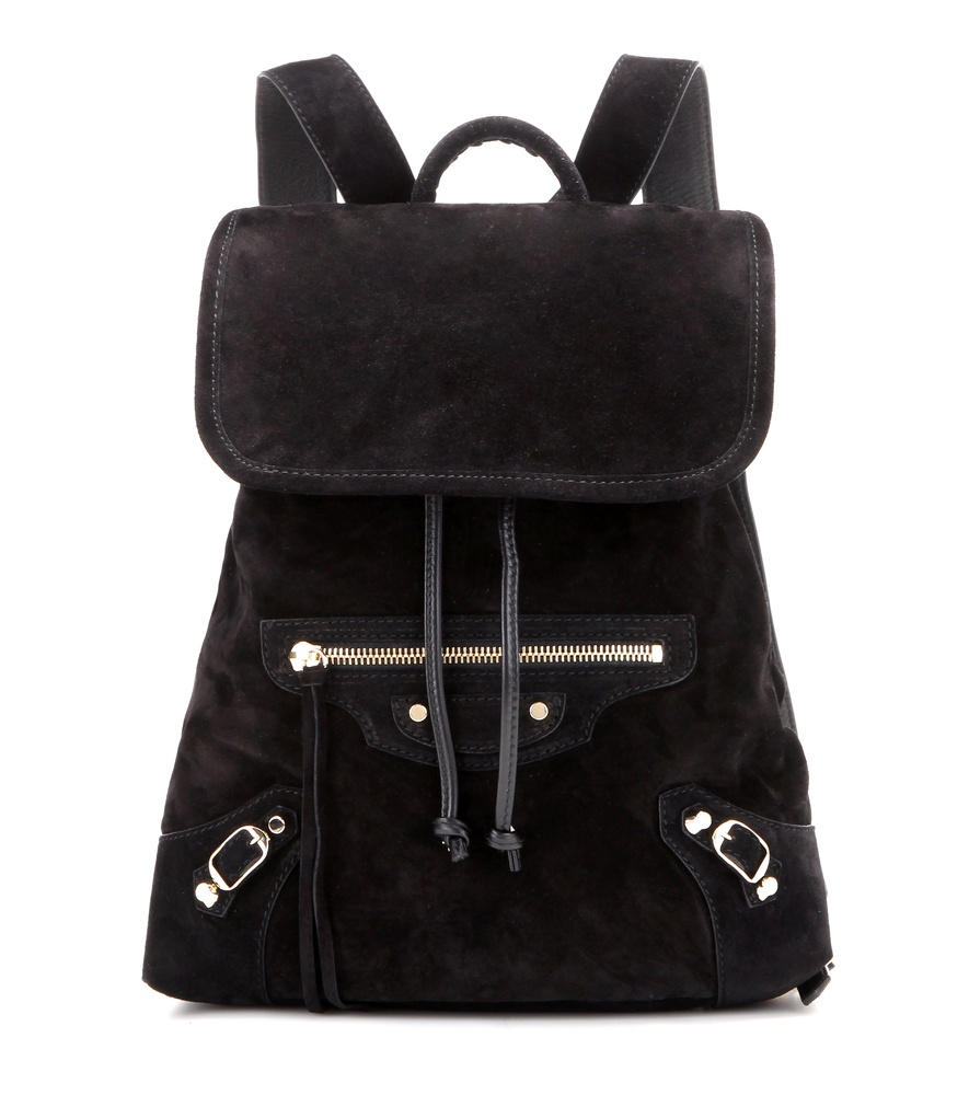 balenciaga backpack black