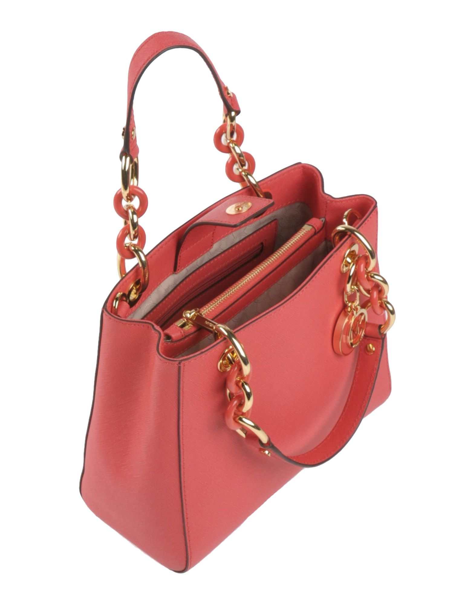 MICHAEL Michael Kors Handbag in Coral (Pink) - Lyst