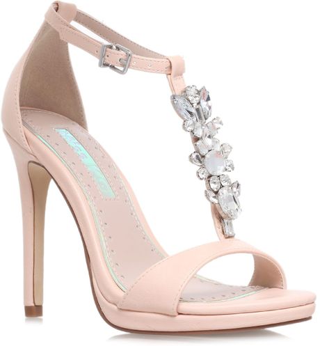 miss kg nude sandals