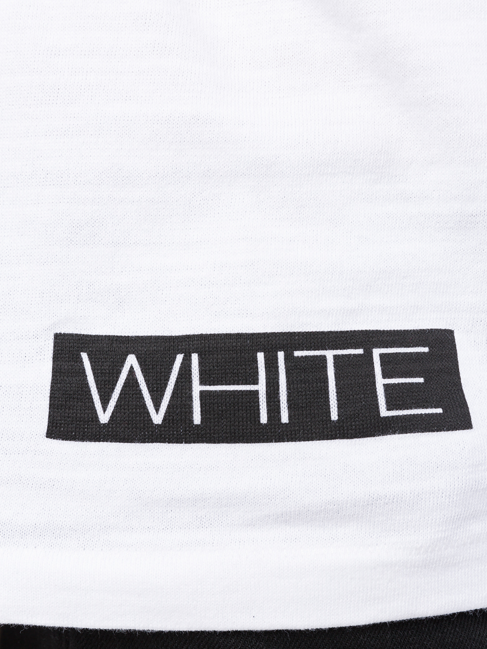 Lyst - Off-White C/O Virgil Abloh Logo Printed T-shirt in White for Men