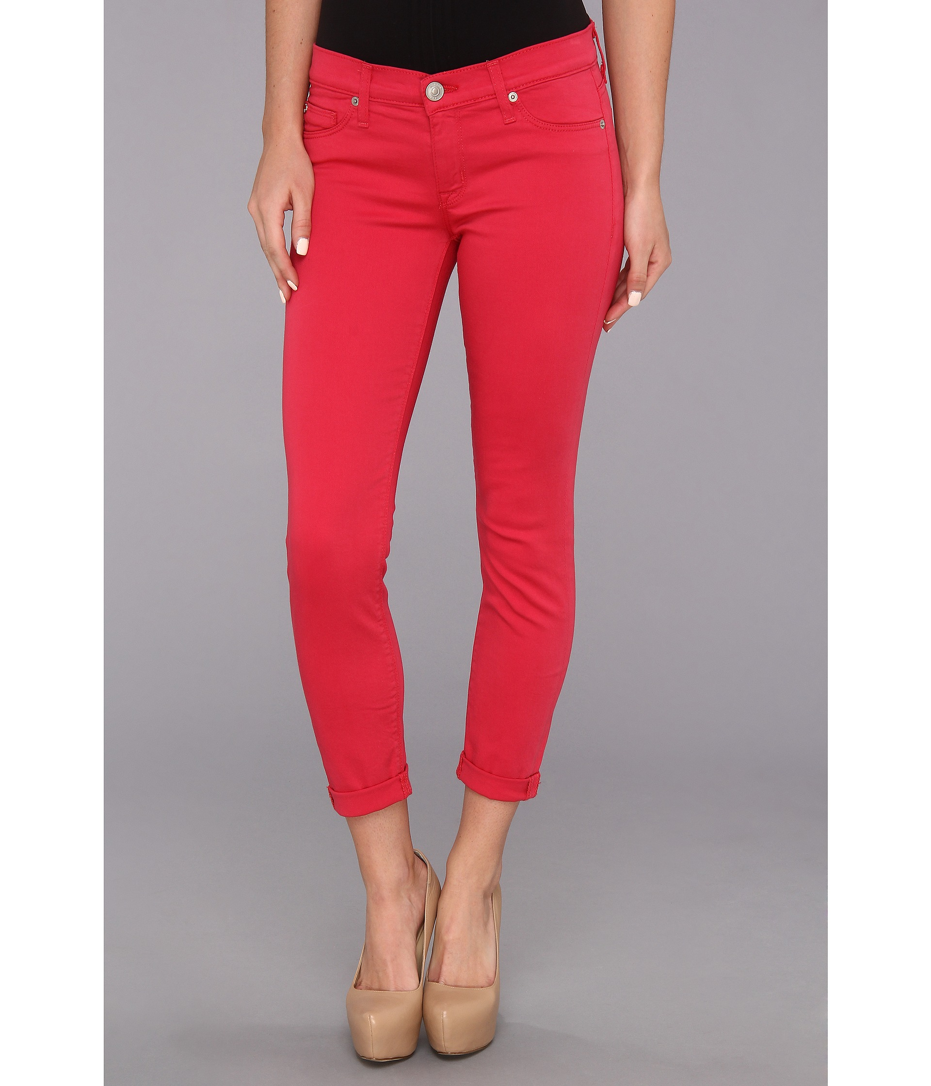 hudson harkin crop super skinny cuff