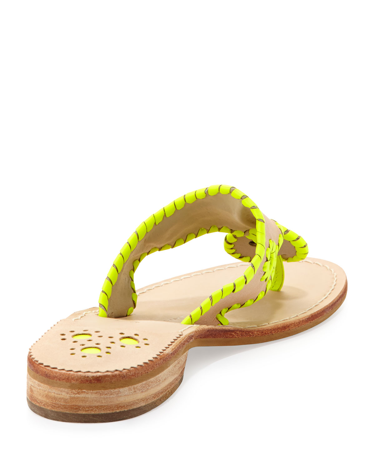 jack rogers yellow sandals