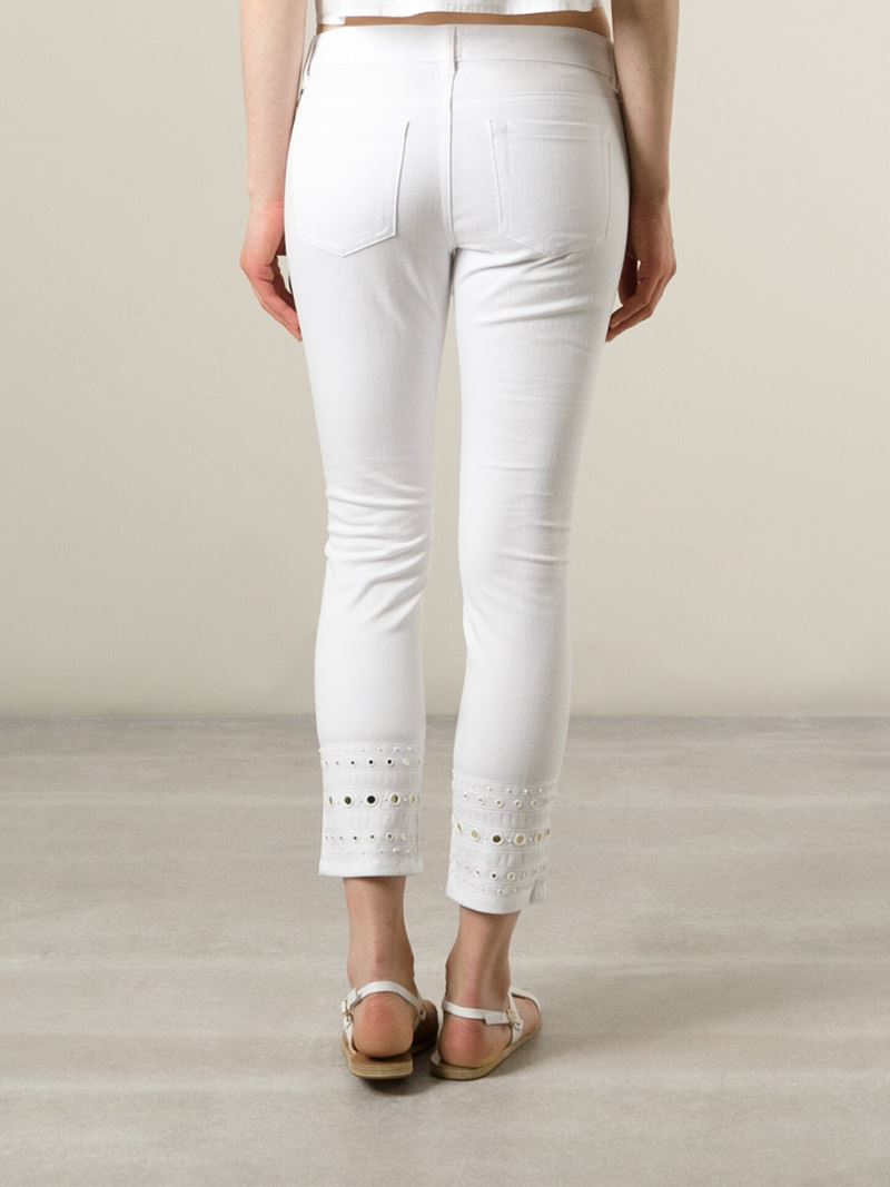 michael kors cropped jeans