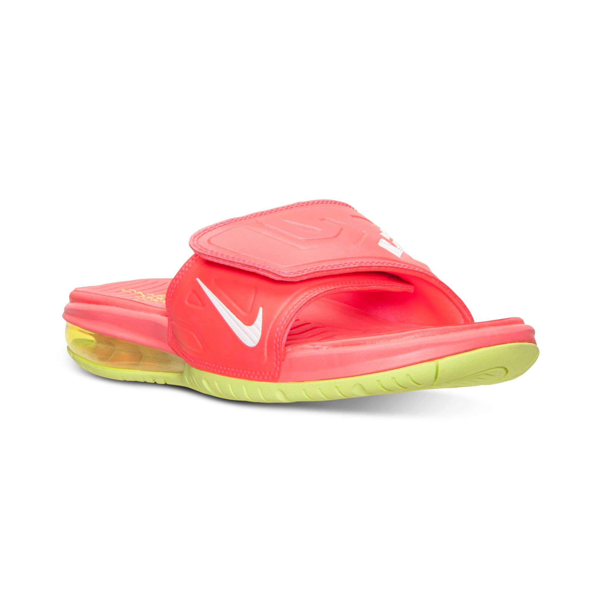 Nike Mens Air Lebron 3 Elite Slide Sandals From Finish Line in Pink for Men  | Lyst