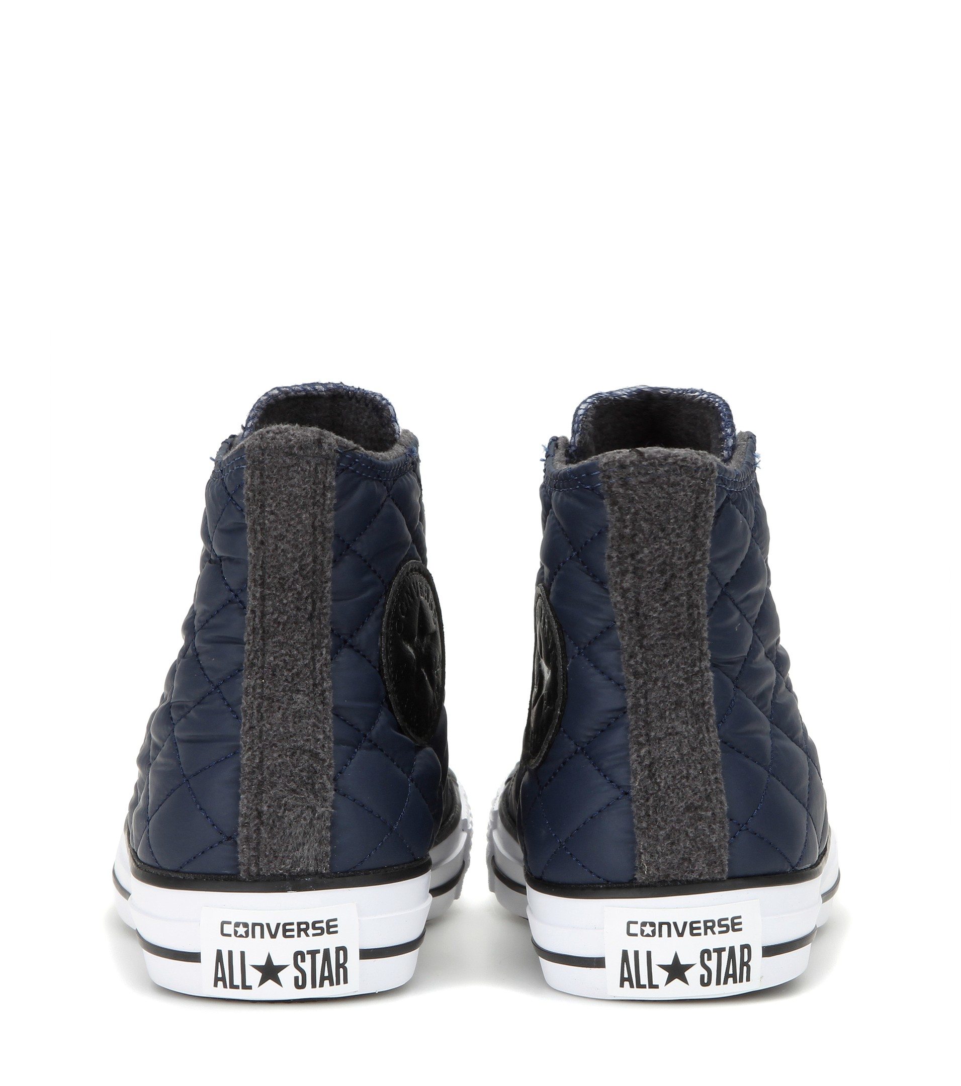 blue quilted converse