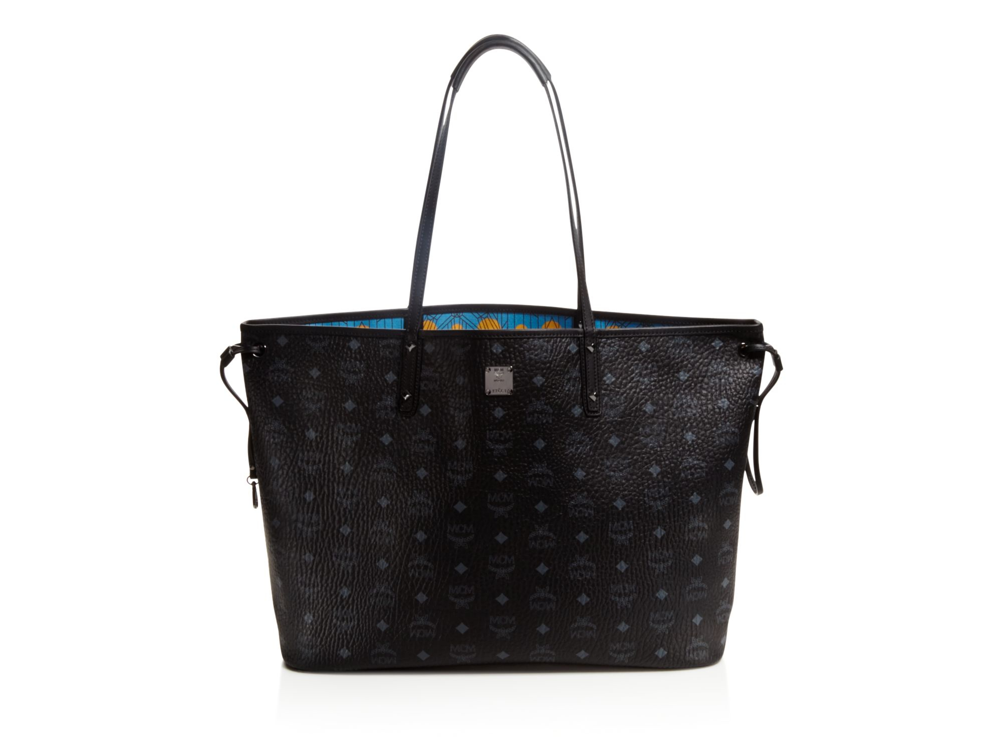 Lyst - Mcm Large Reversible Project Visetos Tote in Black