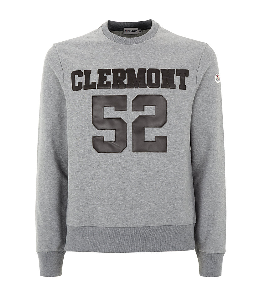 Moncler Clermont 52 Sweatshirt in Grey for Men - Lyst
