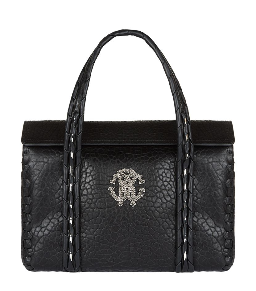 Roberto cavalli Small Regina Bag in Black Lyst