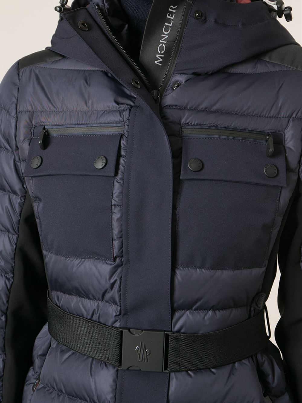 moncler grenoble quilted neo jacket