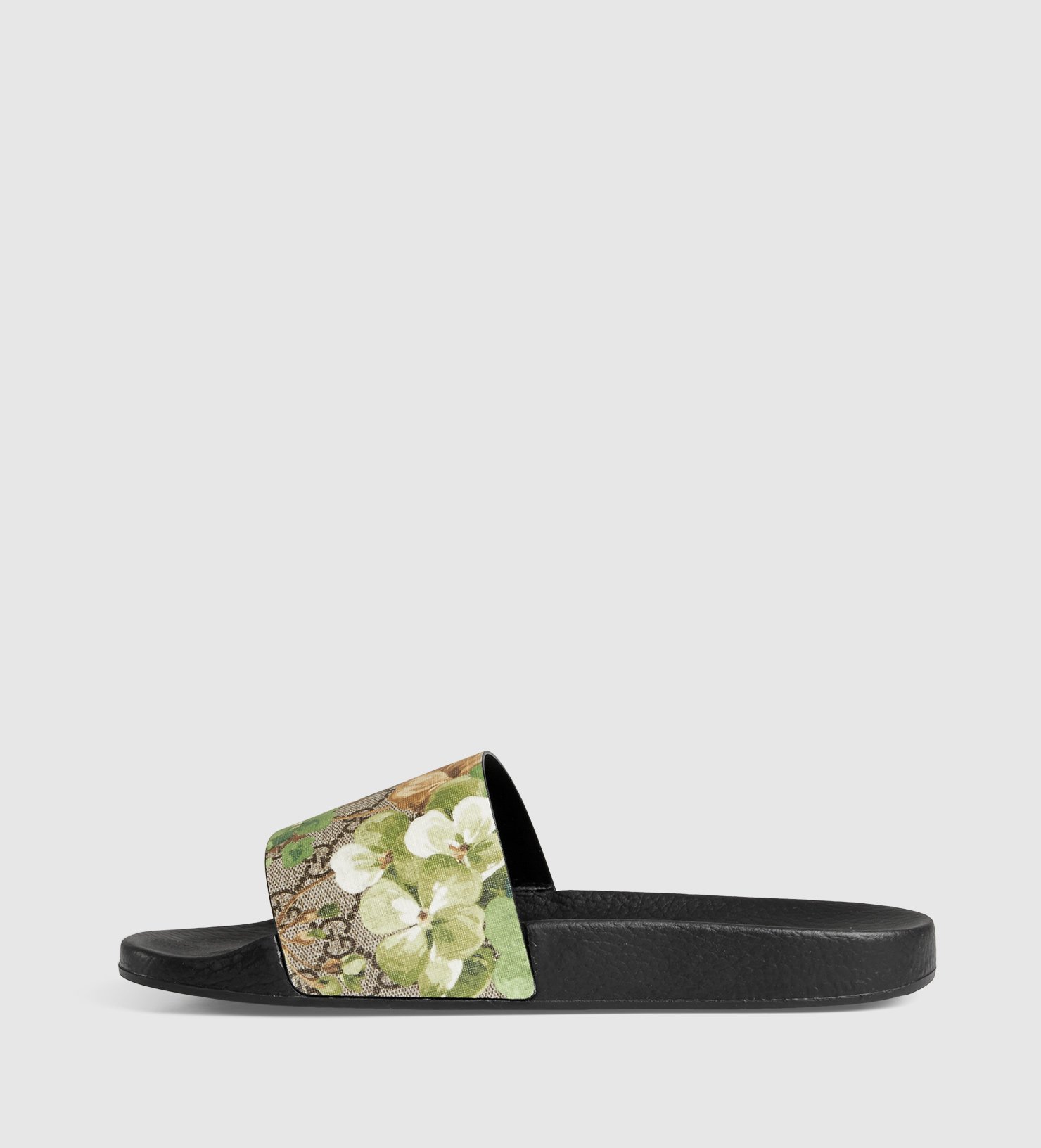 gå udrydde brutalt Gucci Blooms Print Sandal in Green for Men | Lyst