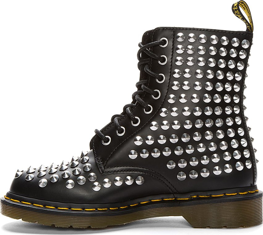dr martens studded platform