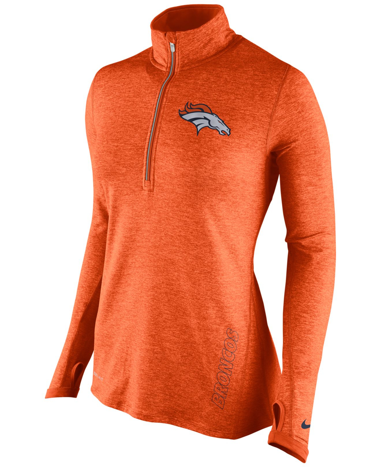 nike orange quarter zip