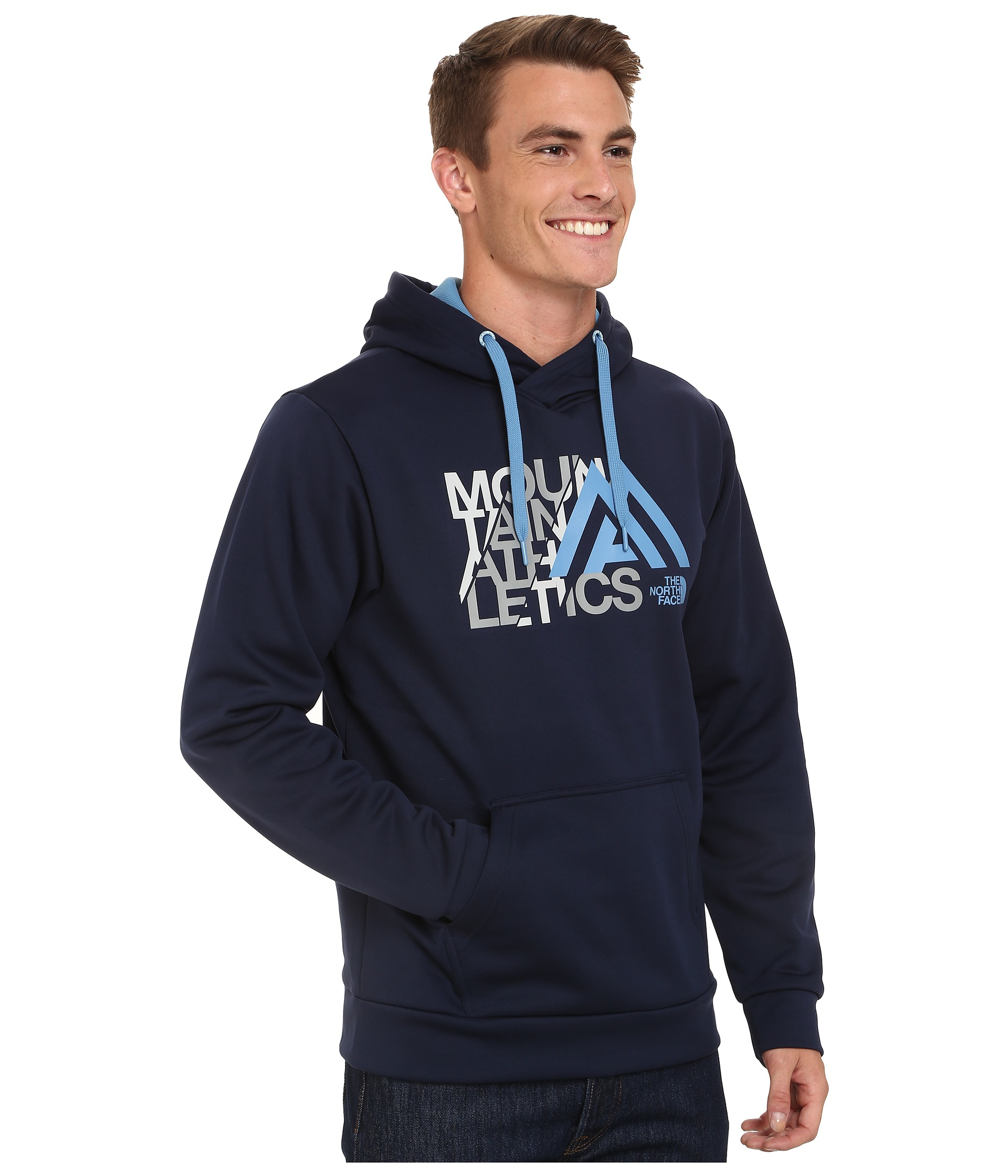 Schipbreuk Rechtsaf Ik denk dat ik ziek ben The North Face Mountain Athletics™ Graphic Surgent Hoodie in Blue for Men |  Lyst