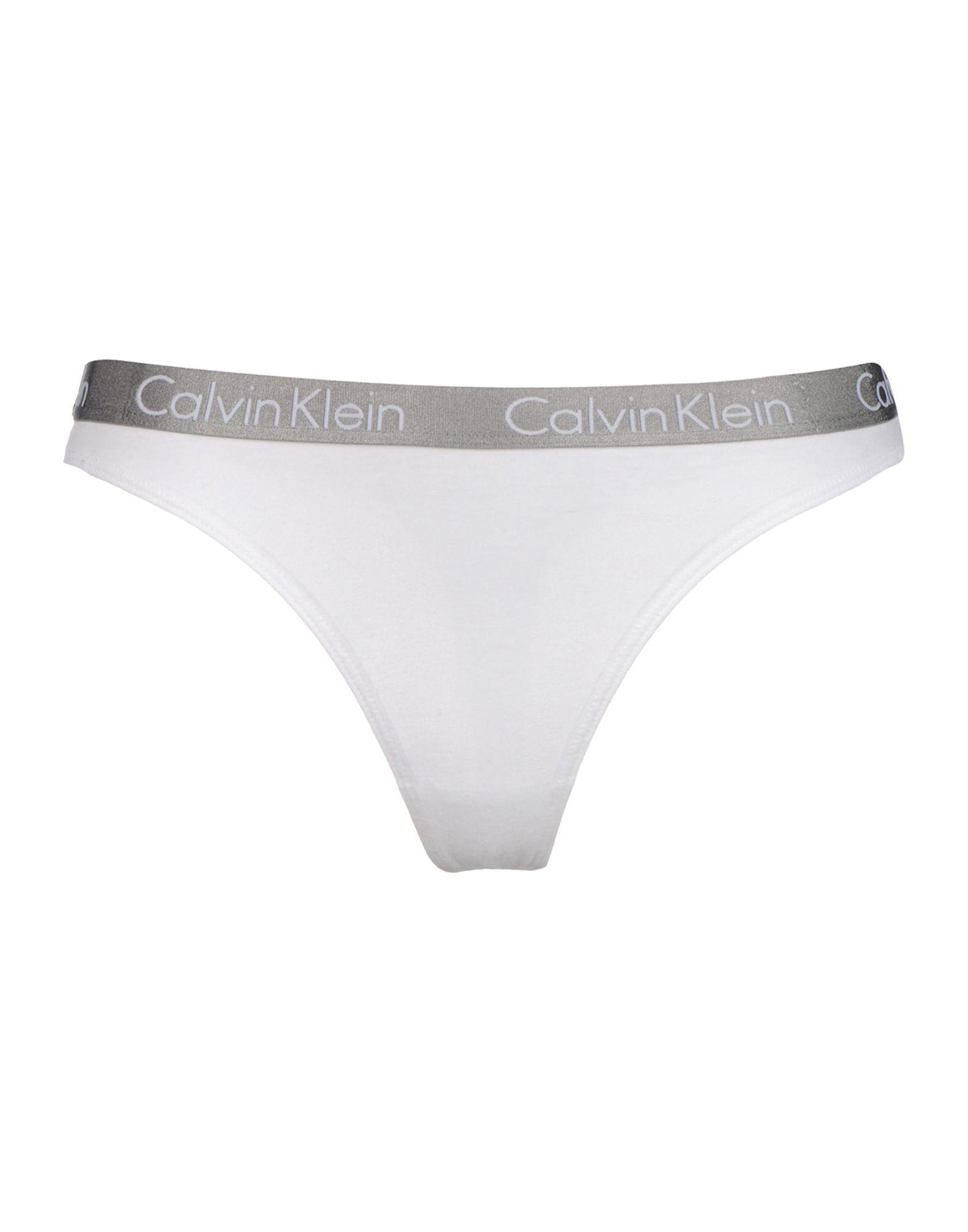 Calvin Klein Cotton Gstring in White Lyst