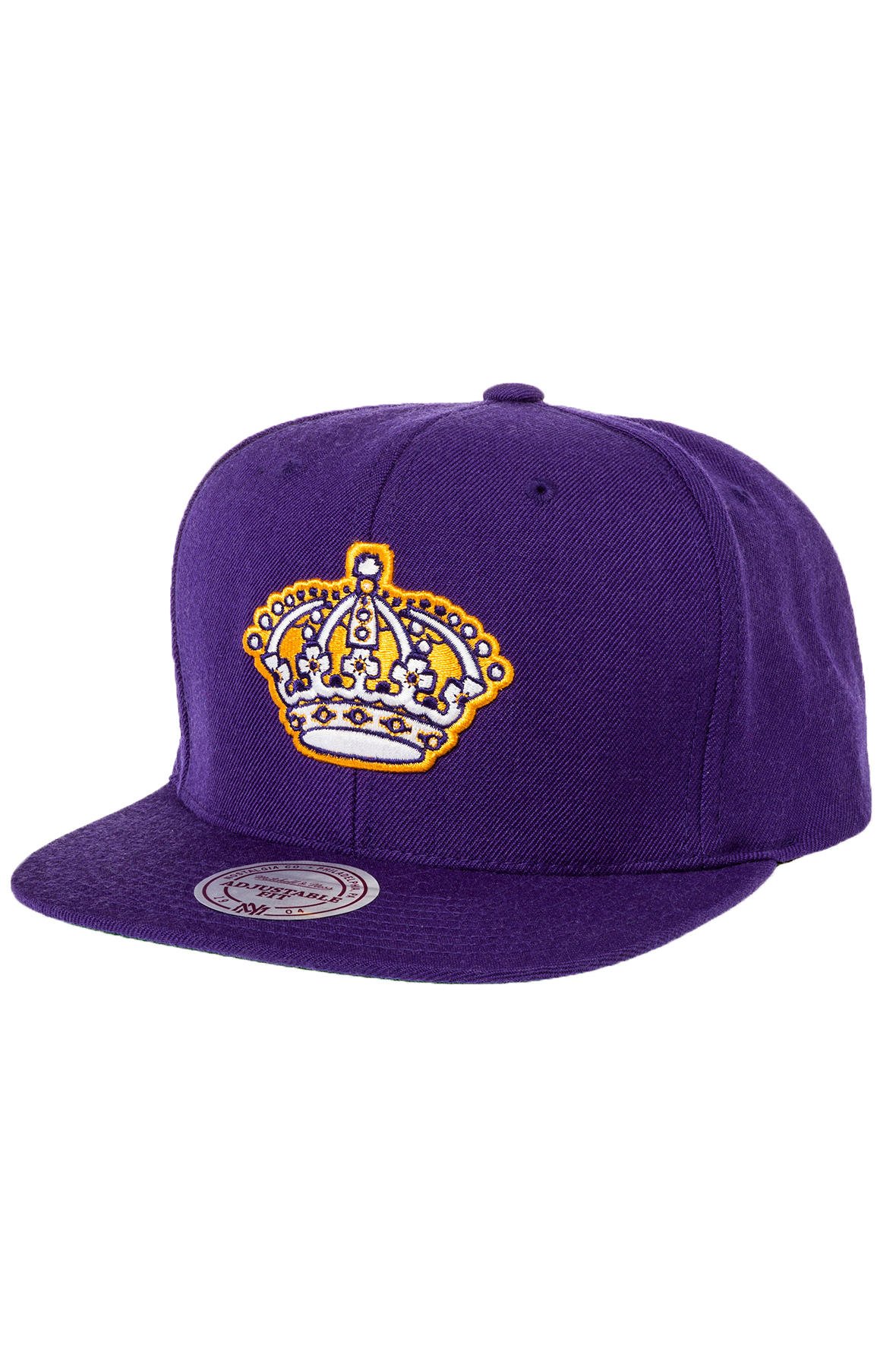 purple and yellow la kings hat