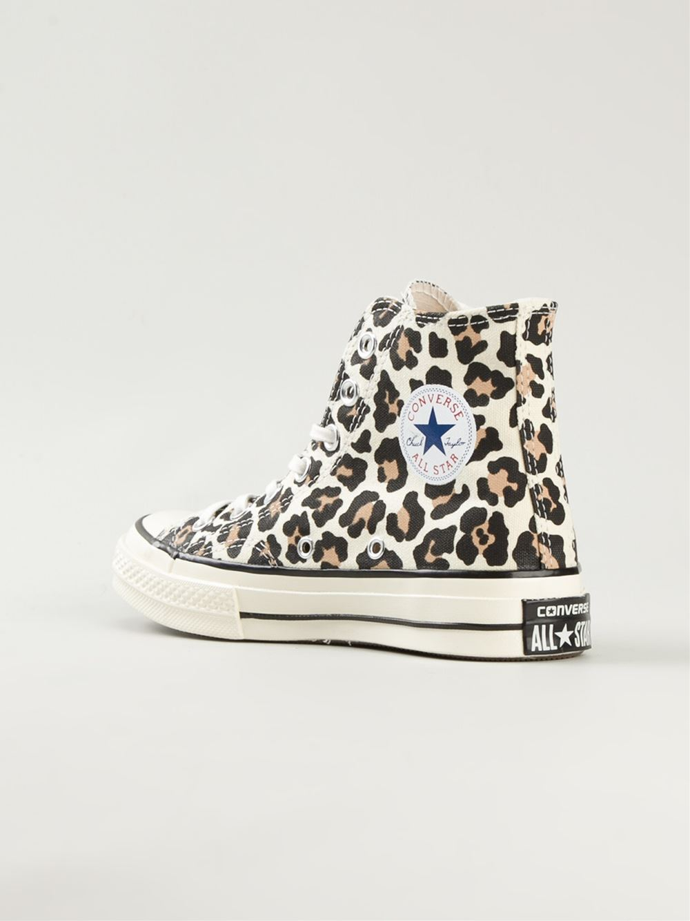 asos leopard print converse