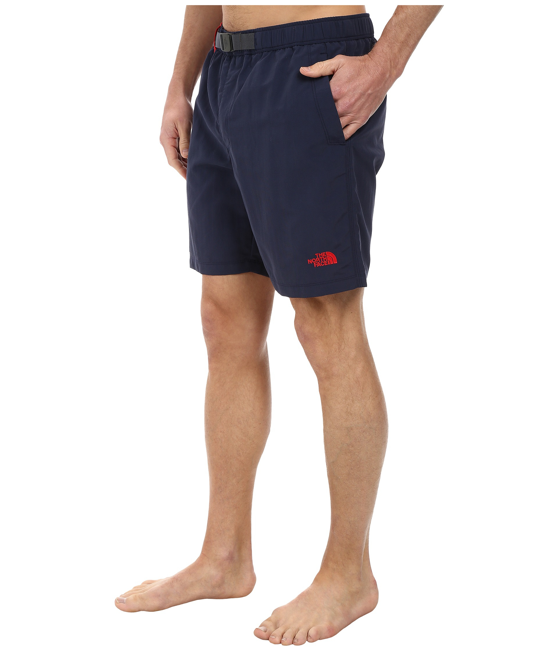 the north face class v belted swim short