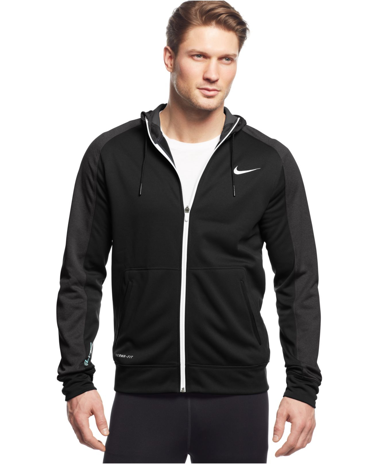 black nike elite jacket