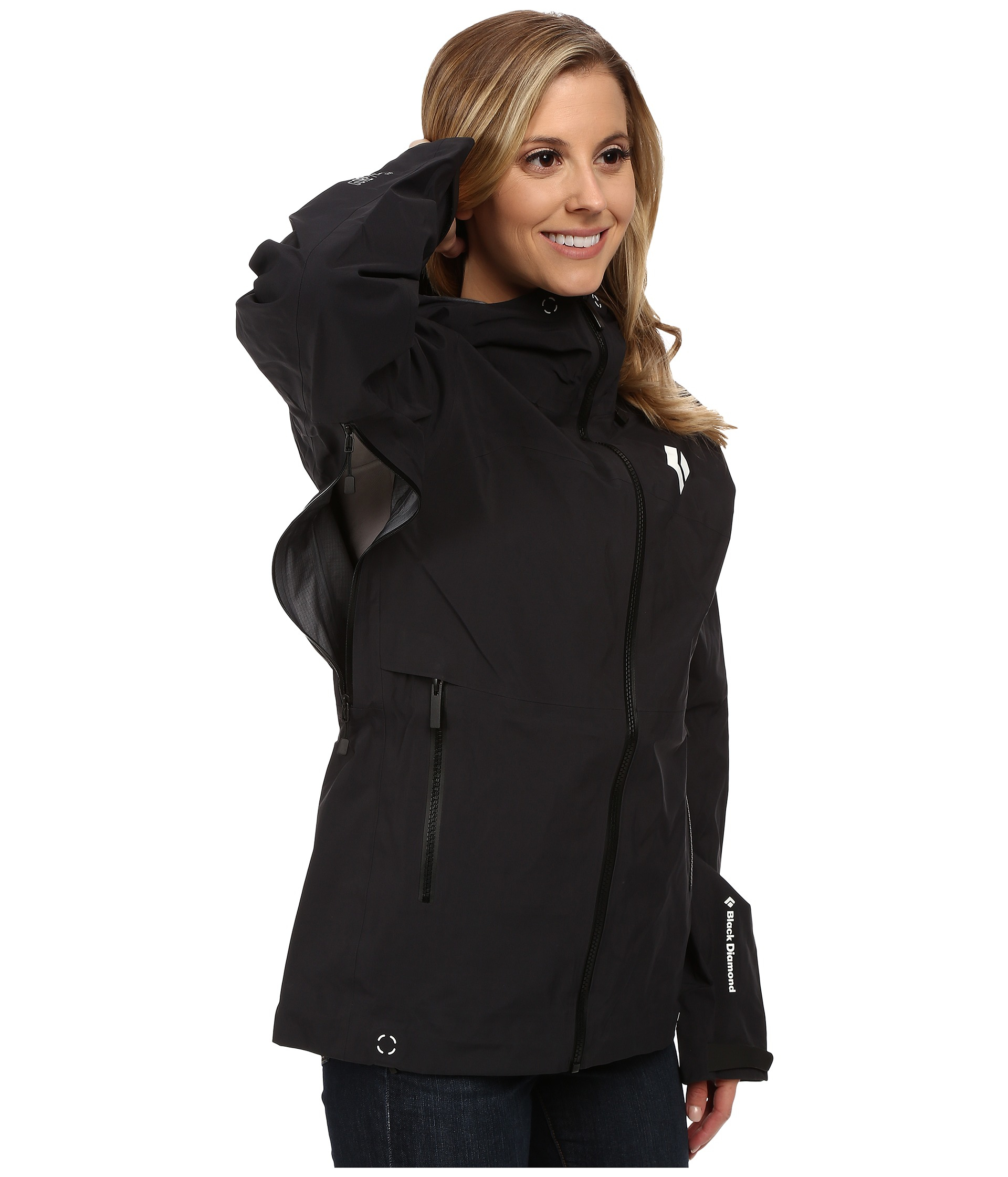 black diamond sharp end shell womens