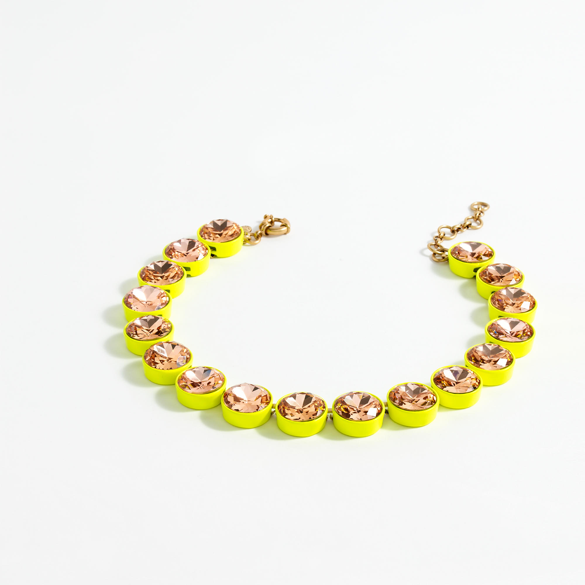 J.Crew Jumbo Brulee Necklace in Yellow Lyst
