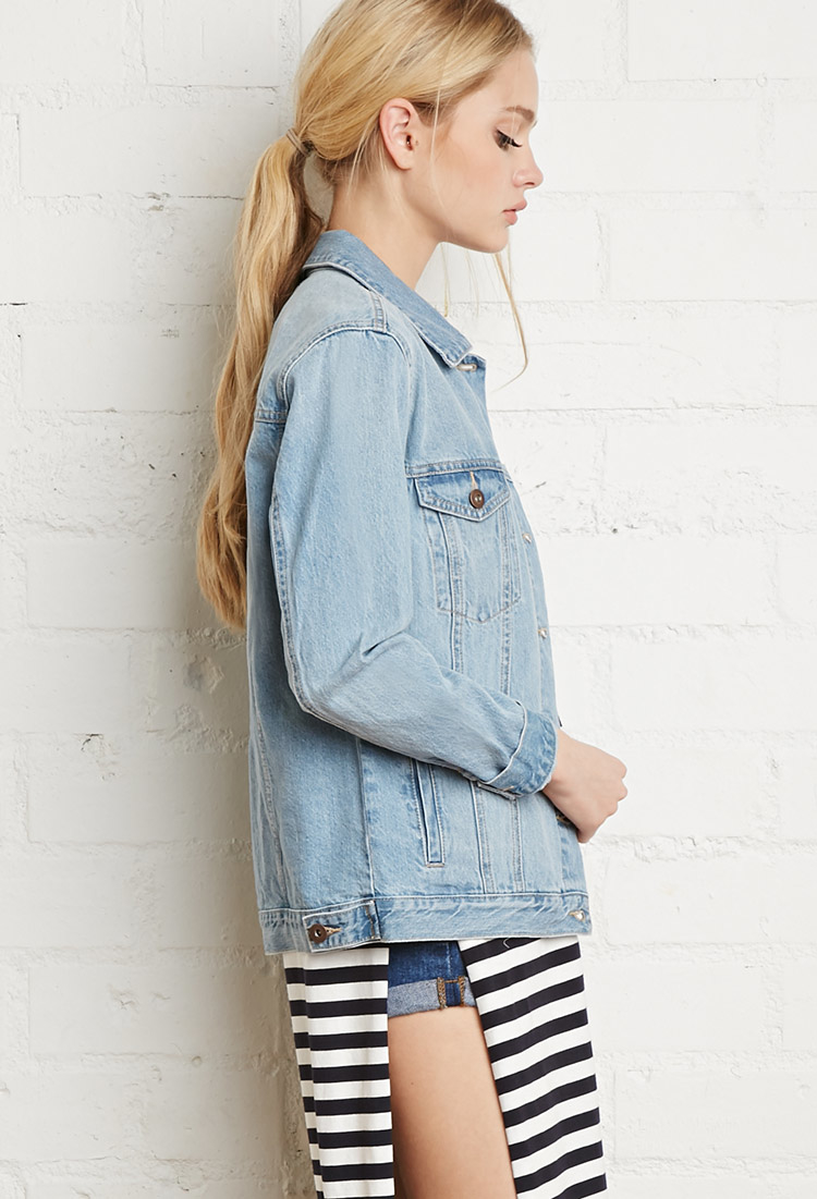 forever 21 classic denim jacket