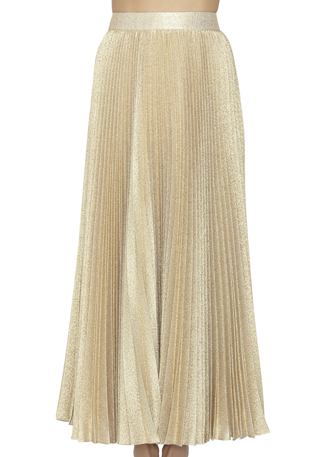 alice and olivia katz pleated maxi skirt