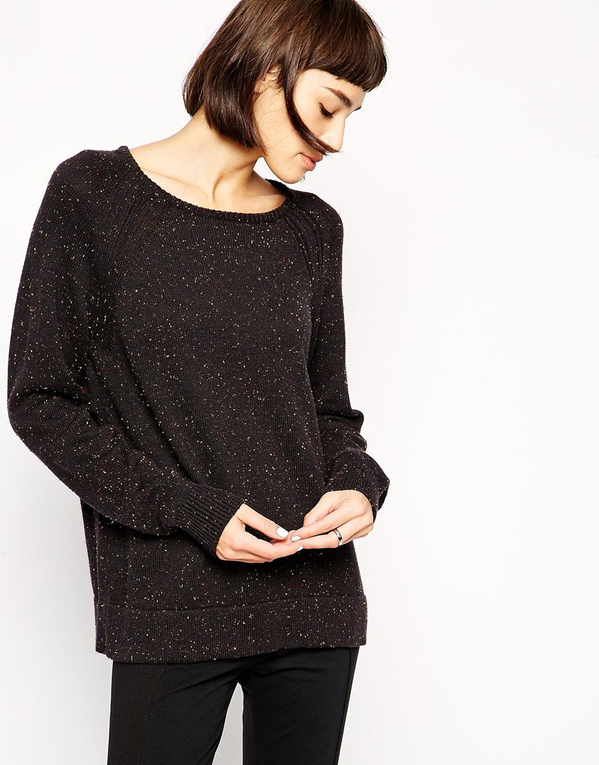 black confetti cardigan