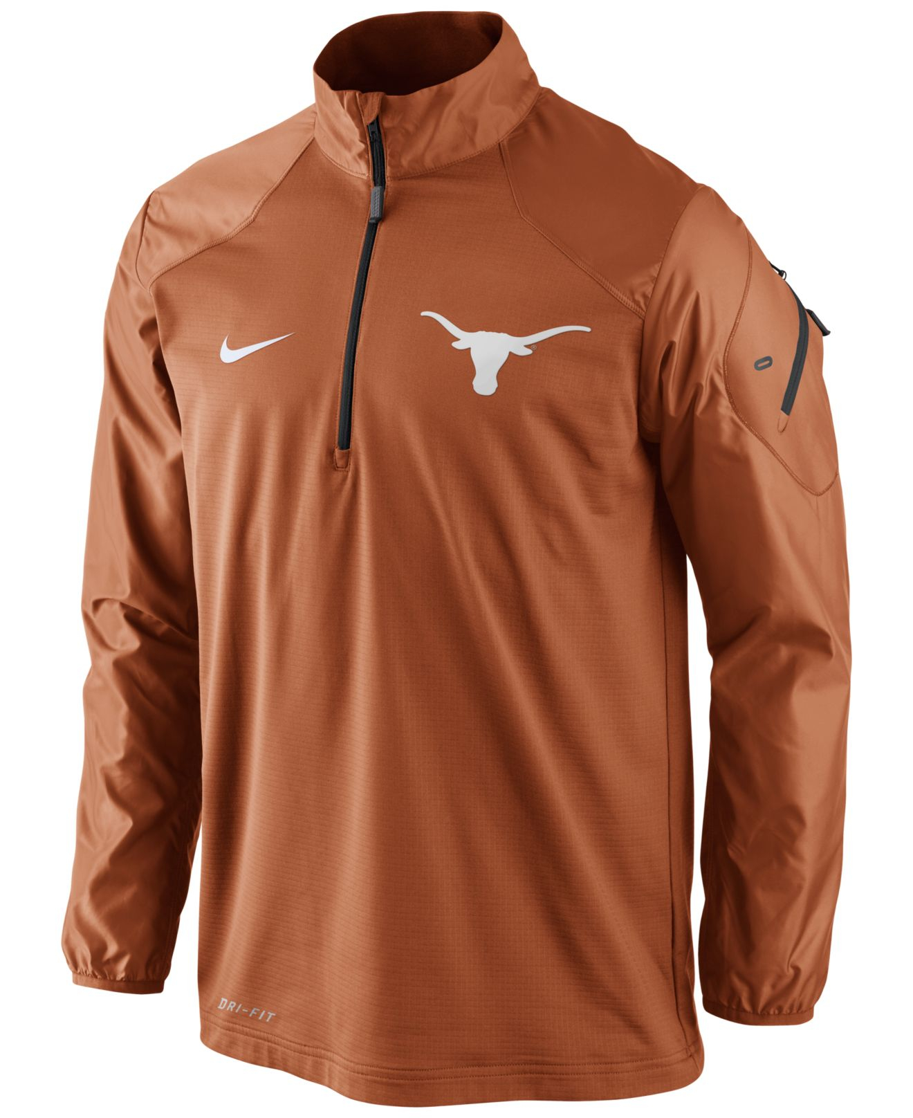 Download Nike Men's Texas Longhorns Defender Hybrid Half-zip ...