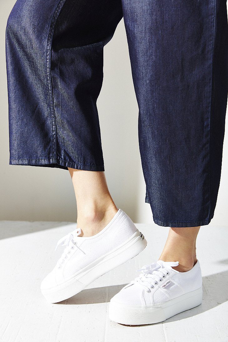 superga linea platform