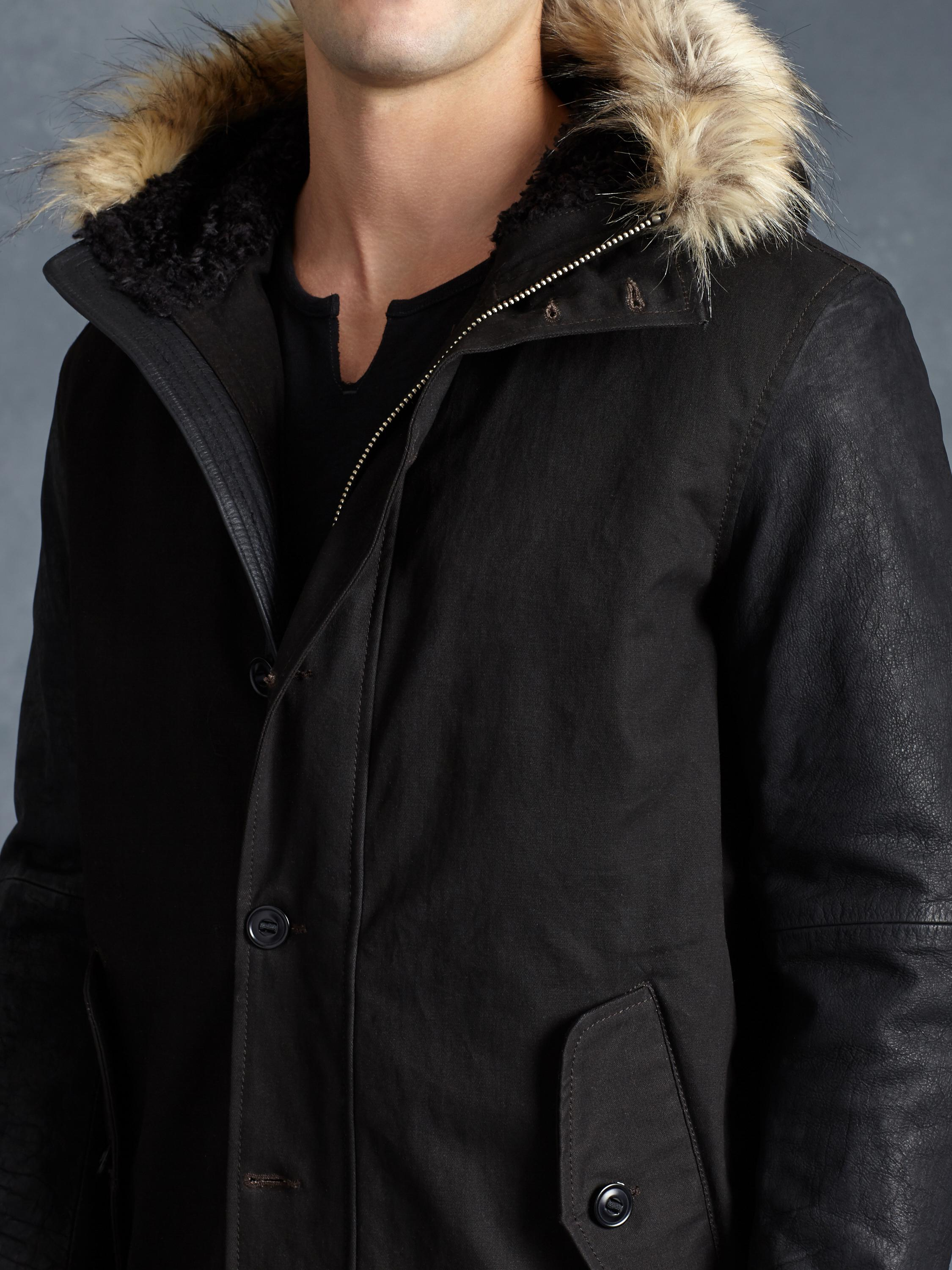 john varvatos down jacket