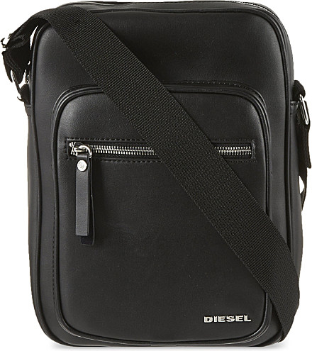 DIESEL Damper Cross-body Bag in Black for Men | Lyst