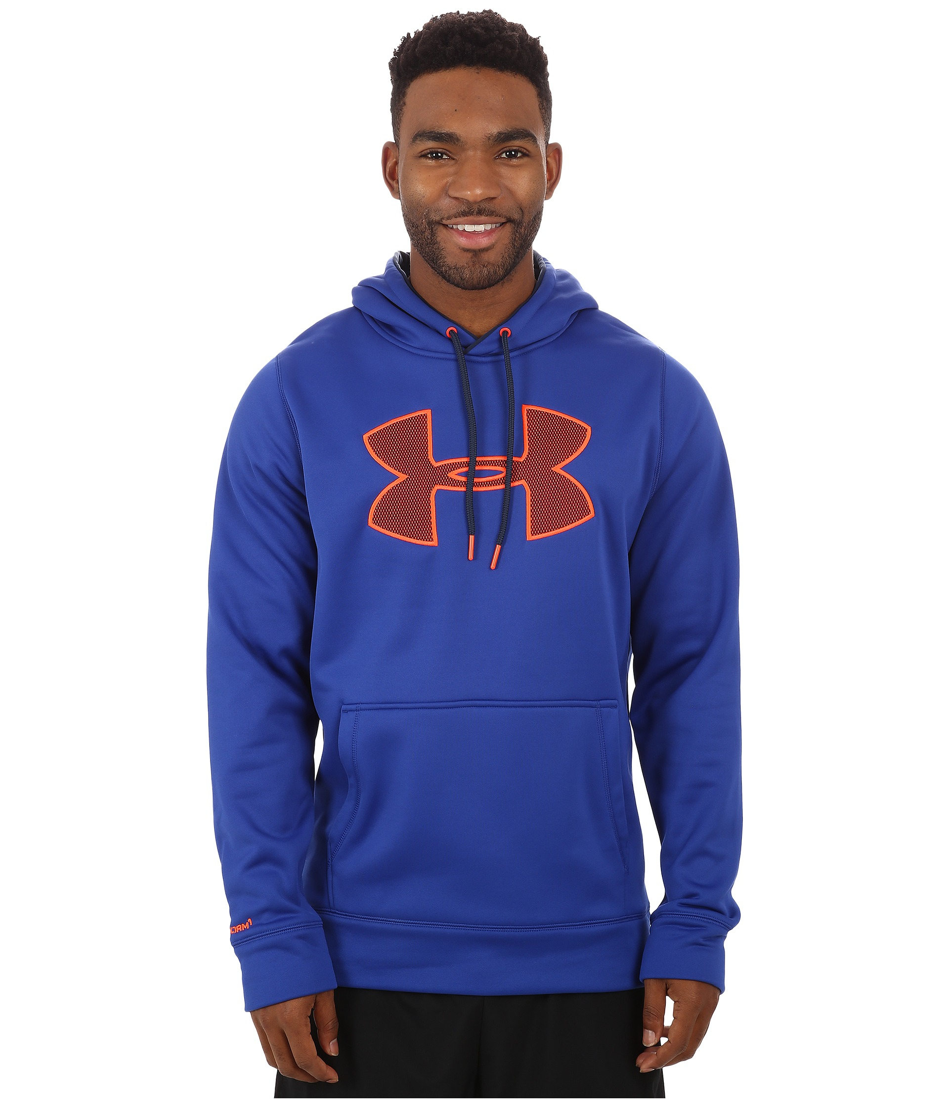 under armour hoodie blue and orange off 