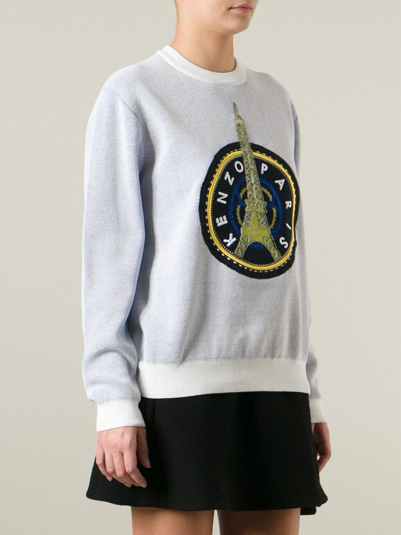 kenzo eiffel tower sweatshirt