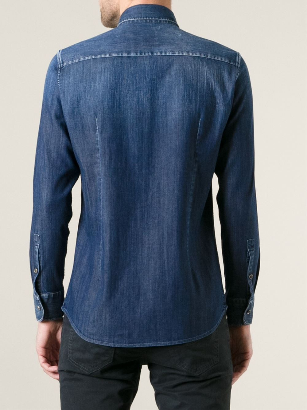 jacob cohen denim shirt
