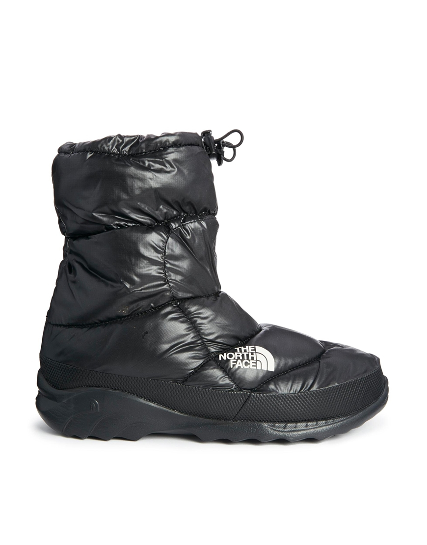 black north face snow boots