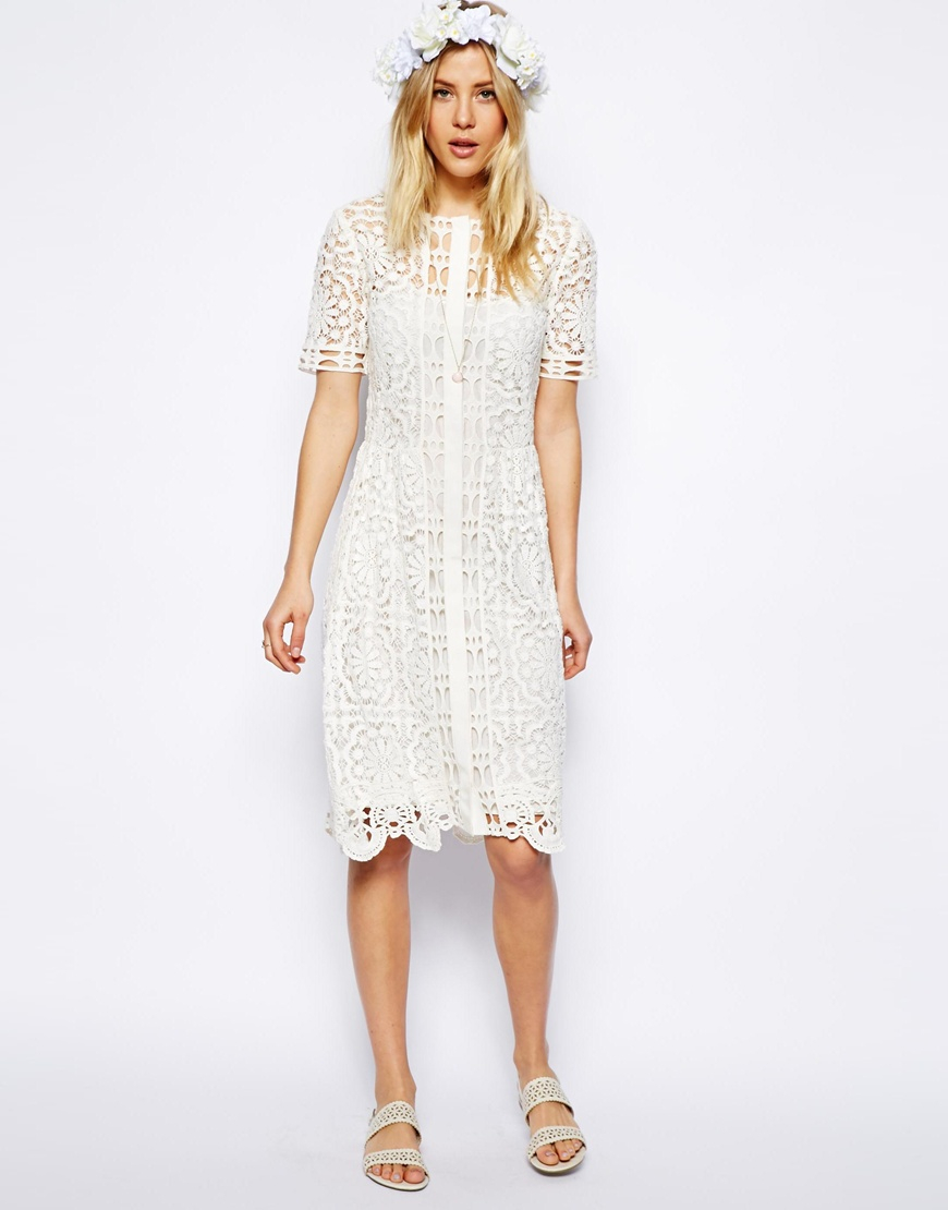 asos casual midi dress