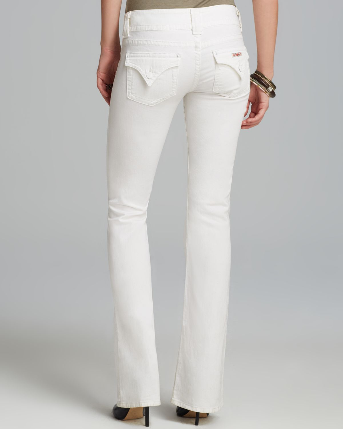 hudson white jeans
