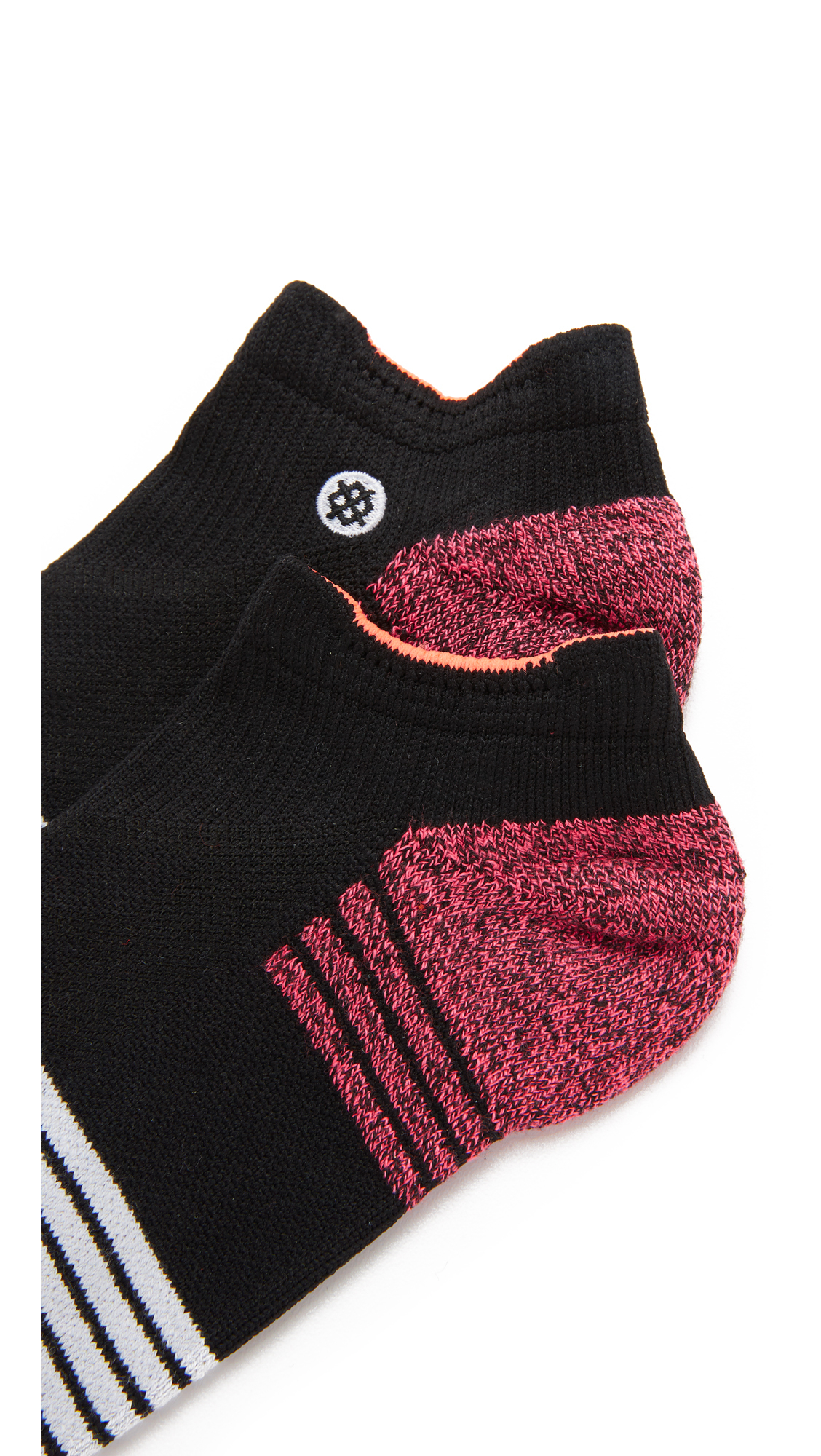 Stance Synthetic Fitness Low Athletic Socks In Black Lyst