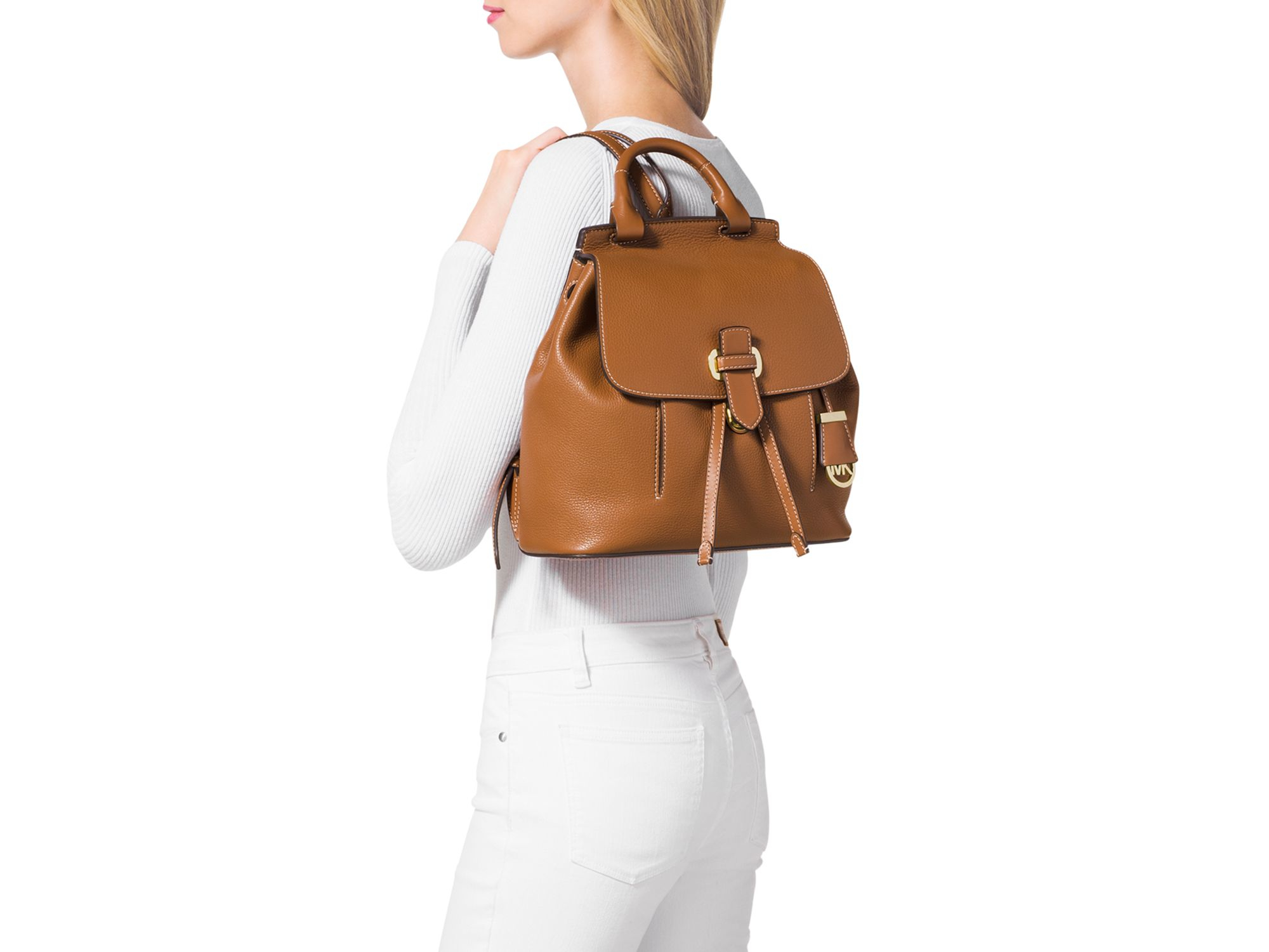 michael kors romy backpack