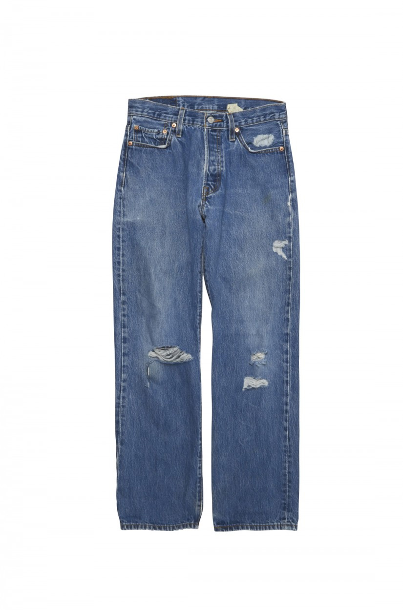 Denim Refinery Vintage Levis The L Distressed Jean in Blue (Medium ...
