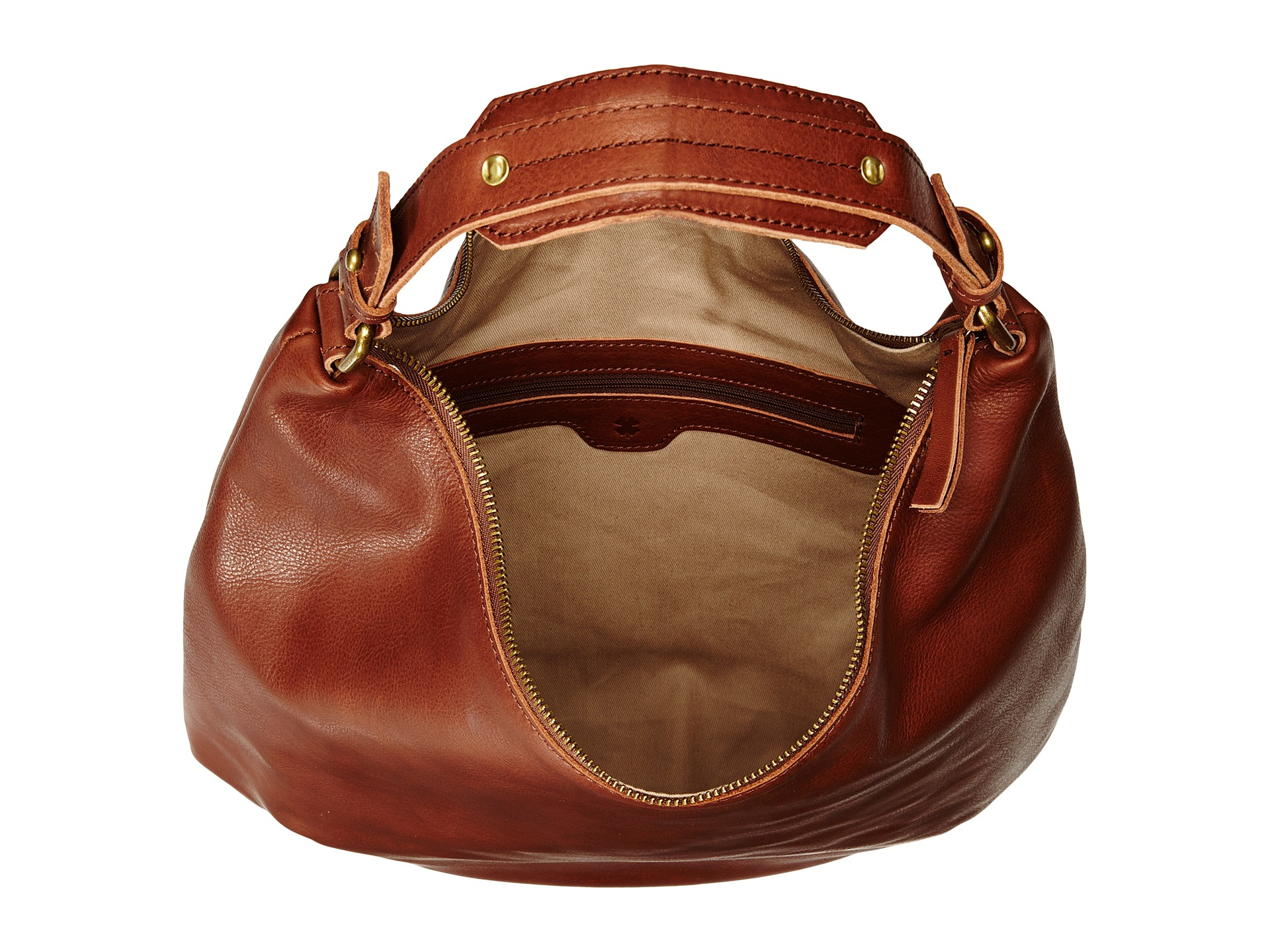 Lyst Lucky Brand Jordan Hobo In Brown Gallery