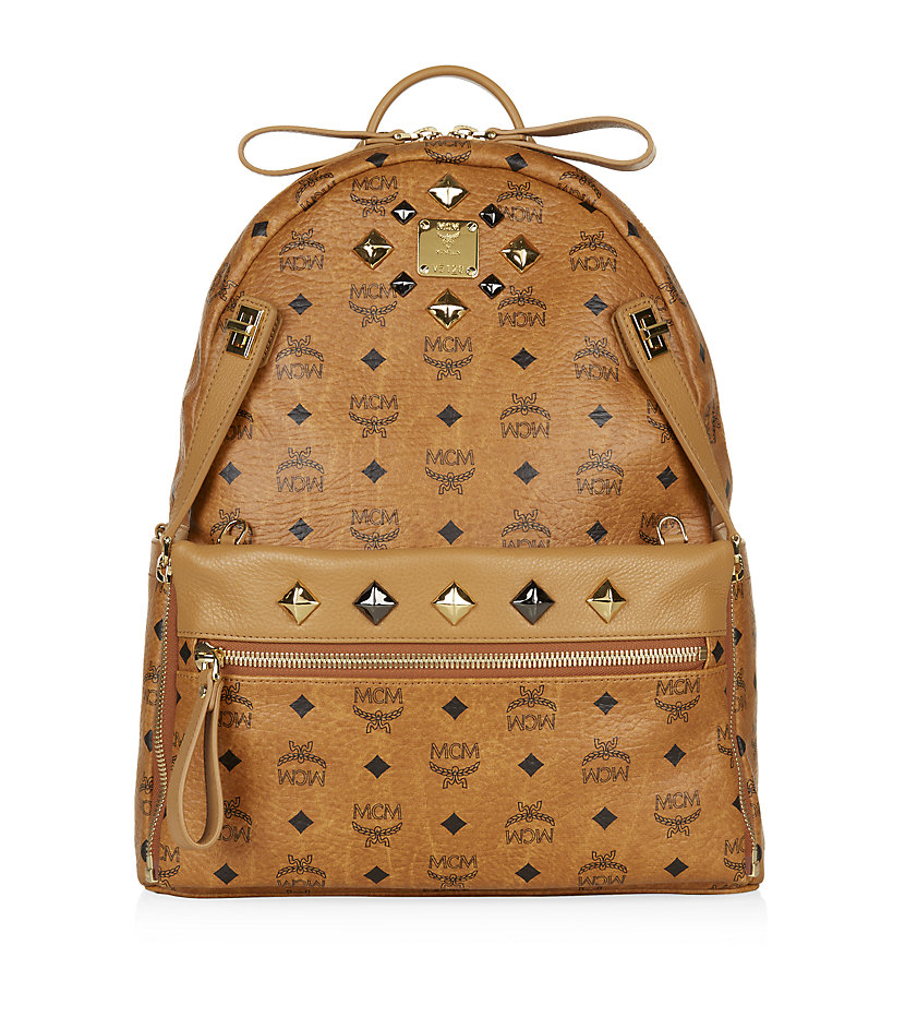 MCM Medium Dual Stark Backpack in Brown | Lyst Canada