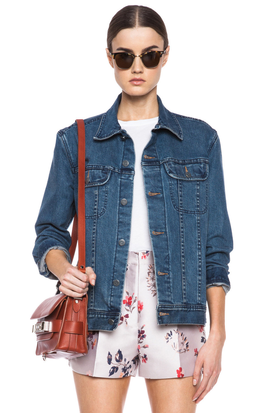 apc denim jacket womens