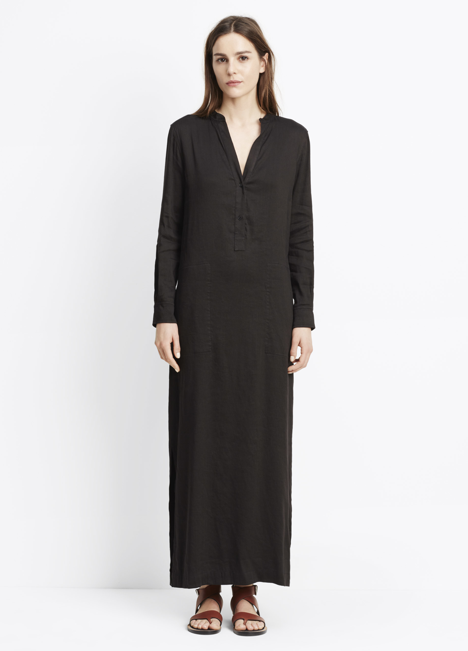 vince linen dress