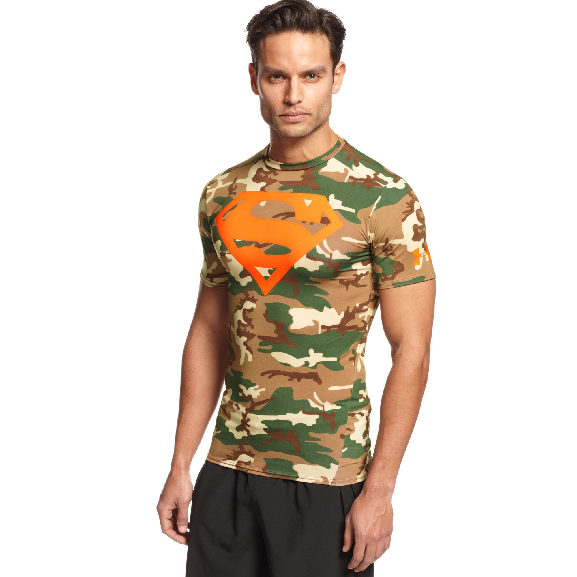 camo superman shirt