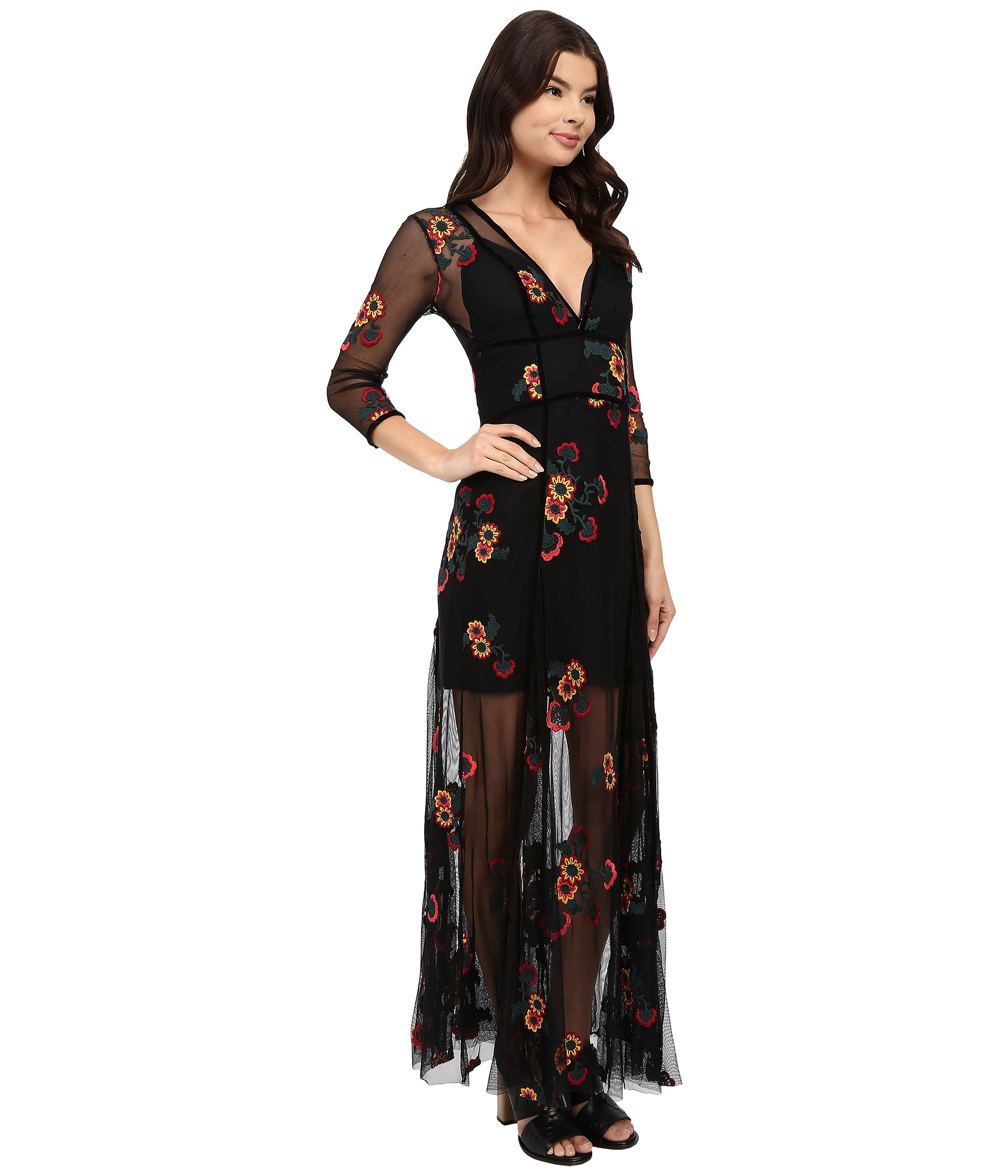 for love and lemons elenora maxi dress
