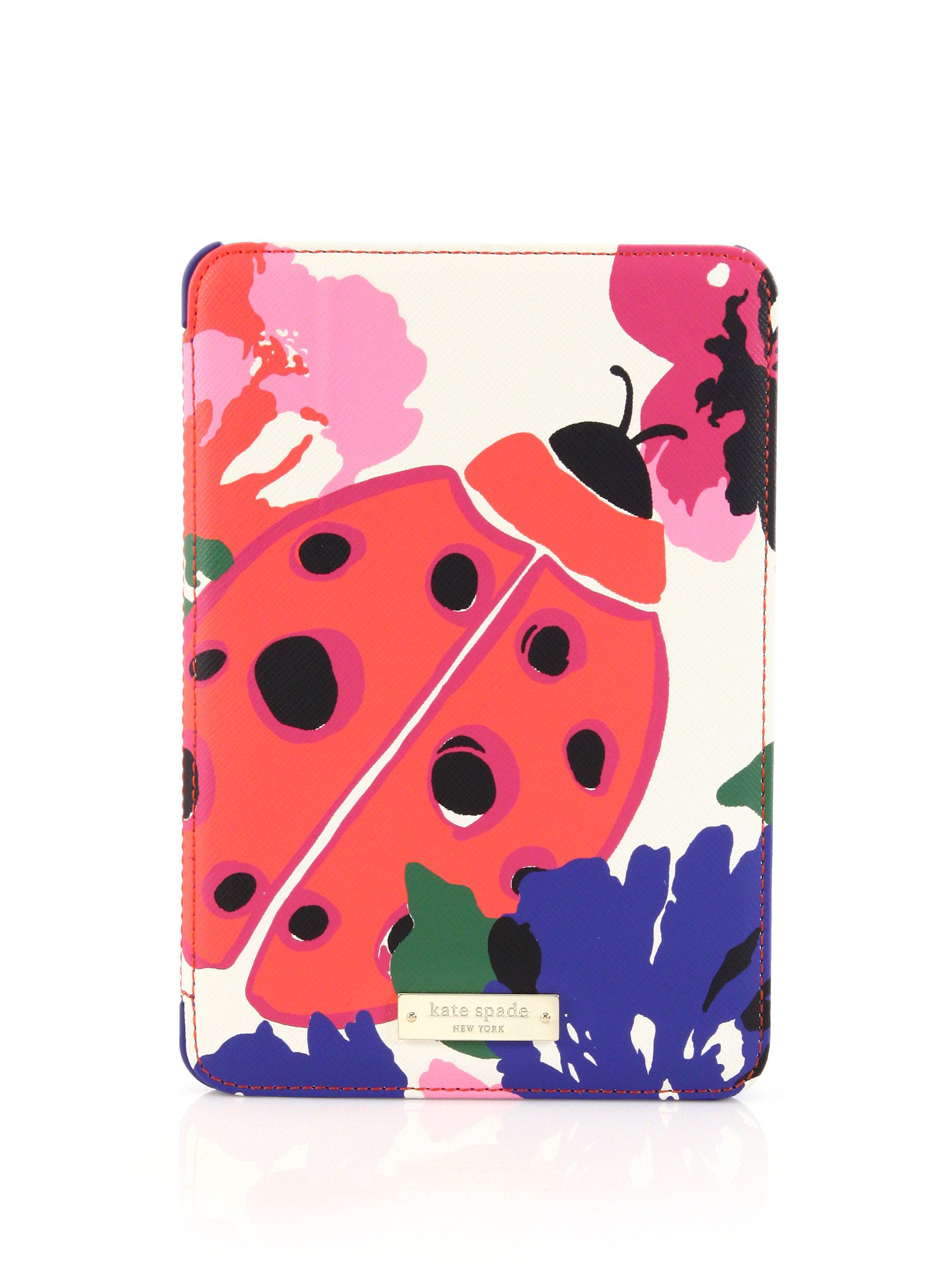 Kate Spade Ladybug Leather Ipad Mini Case Lyst